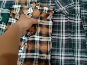 Kemeja Flanel Lengan Panjang Pria Remaja: Bahan Adem & Motif Kotak-Kotak