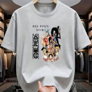 Bandai | Anime Style MenS T-Shirt - Fashionable  Unique Character Print Showcasing Charm - Lightweight  Summer Street Fashion Clothing
