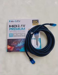 Dây Cáp HDMI 2.1 PREMIUM HDTV 8K - cáp HDMI kết nối Tivi máy chiếu máy tính dài 1.5M 3M 5M