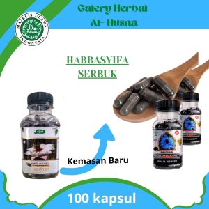 Habbasyifa Serbuk Habbatussauda Jinten Hitam 100 kapsul