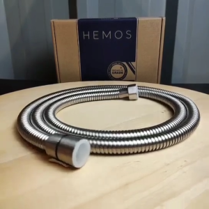 HEMOS BATHROOM PARTS 1.5M STEEL & NYLON SHOWER FLEXIBLE HOSE ONLY 软管