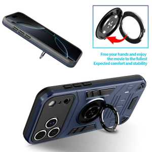 Note50Pro Hard Case For Infinix Note 50 Pro 4G Note50 50S 50X 5G Phone Case Magnetic Ring Holder Armor Protective Back Cover