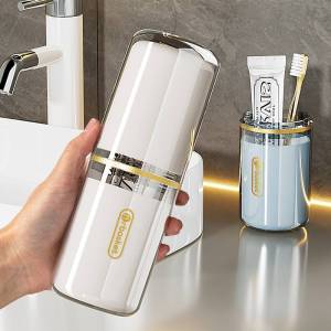 4-in-1 Portable Travel Oral Care Set