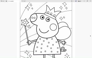 [PDF] 30 Cute Peppa Pig Kids Printable Colouring Coloring Pages Aktiviti Mewarna Kanak Kanak pdf