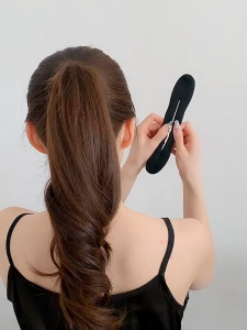 Sponge Hair Styling Tool Plastic Loop Curly Hair Maker Hair Scrunchie Headband Twist Donut Bun Curler Hairband