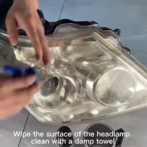 100ML Car Headlight Lens Repair Kit Headlight Lens Repair Oxidation Yellow Scratch Blur Repair Household Power Supply ModelPolishing Cleaning Tools Accessories