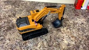 Mainan Excavator Remote Control 6 Channel Rc Beko Penggali Truck 1:24 RC Excavator Crawler Digger