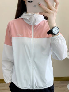 เสื้อแจ็คเก็ตกันหนาวแบบบางสำหรับผู้หญิงกลางแจ้งฤดูใบไม้ผลิและฤดูร้อน 2025 เสื้อคาร์ดิแกนแบบเปิดหลวมๆ สไตล์ใหม่