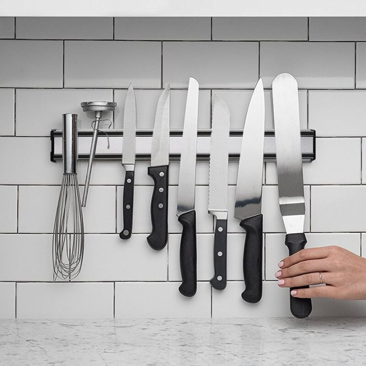 1pc Maximize Your Kitchen Space with This Knife Strip Steel Knife Bar for Holder