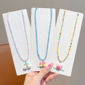 WAMEN | Colorful Heart-Shaped Flexible Safe Necklace