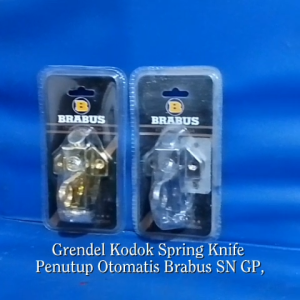 Grendel Kodok Spring Knife Penutup Otomatis Brabus