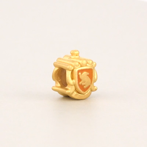Chow Sang Sang 周生生 999 Gold Harry Potter Hufflepuff Charm for Women & Men 92756C (Bracelet Not Included)