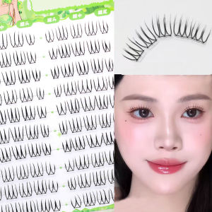 U-Shaped Segmented Fake Eyelashes K-pop Korean Cluster Lashes Natural Individual Clusters DIY Large-Capacity Manga Eye Lashes