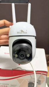 กล้องวงจรปิด IP Camera WIFI คมชัด 5MPเชื่อมต่อกับโทรศัพท์ เสียงและลําโพงสองทาง การเล่นวิดีโอ กล้องวงจรปิดไร้สาย app icam365