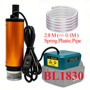 For Makita For Dewalt For Milwaukee For Bosch 18V Lithium Ion Battery Portable Suction Water Pump Oil Well Machine Drainage Pump