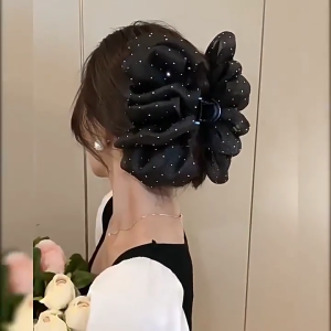 Jedai Rambut Jumbo Cantik Jepitan Blink Ala Vintage Pretty Aesthetic Hair Claw Fashion Style