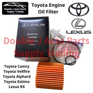 Toyota / Lexus Original Engine Oil Filter Kit 04152-YZZB1 / YZZA1 / YZZD1 Camry ASV50 Vellfire Alphard RX350 RX270 Estima