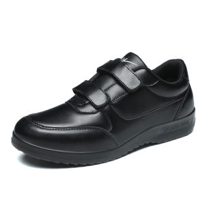 Non-Slip Chef Shoes for Men And Women Kitchen Work Shoes Black Waterproof Oil Resistant Elderly Walking Shoes Double Star