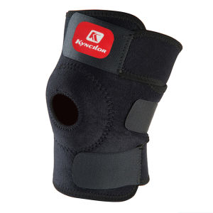 Vktech Adjustable Knee Support Sleeve - Compression Brace for Pain Relief - Perfect for Athletes and Everyday Use - Lightweight and Breathable