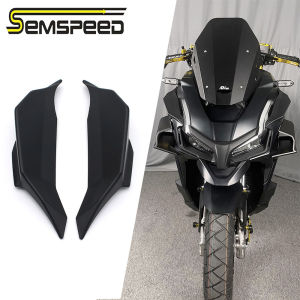 SEMSPEED Motorcycle Side Headlight Upper Eyebrow Wind Cowling Cover For Honda ADV160 ADV 160 2022-2023 2024