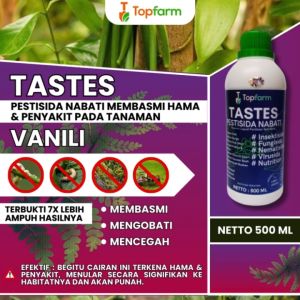 Obat Untuk Tanaman Vanili / Pestisida Jamur Akar Tanaman Vanili / Obat Hama Tanaman Vanili / Obat Akar Vanili / Obat Semprot Tanaman Vanili