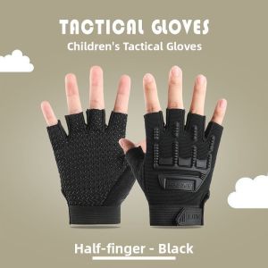 Childrens Tactical Gloves for Outdoor Activities Anti-Slip