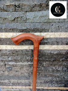 Tongkat jalan kayu Nogosari Nagasari model cula profil premium A185