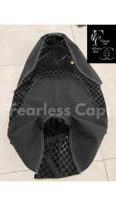 Kulit Jok Motor Jahit Tengah/3Jahitan Amplas Sbtech Kombinasi Catur Kotak Kotak Kulit Jok Motor Beat Vario Mio Scoopy Kulit Jok Pasir X Catur Model Terbaru Terlaris