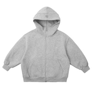 Spring Autumn Boys Hoodie Jacket Cotton Polyester Blend Zipper Closure Long Sleeve Thermal Constant Temperature Casual Jacket