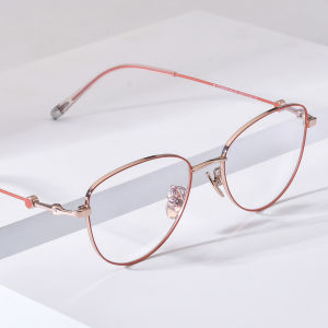 NIANZHEN Kính mắt Titan nguyên chất khung người đàn ông 2025 mới mắt mèo thiết kế thương hiệu kính siêu nhẹ trọng lượng mắt kính hoài cổ kính 101