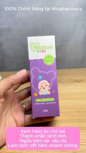 Kem hăm da em bé YOOSUN Baby giúp ngăn ngừa hăm da dịu mẩn ngứa 50gr/Tuýp - Minpharmacy
