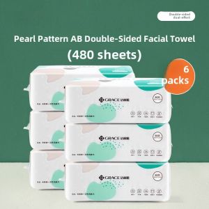 Disposable Face Towels Pure Cotton Thickened Beauty Salon Womens Gentle Cleansing Towel Home Use Absorbent Large Size