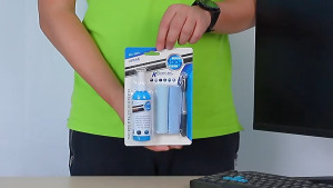 (SG) CASADISE Multipurpose Cleaning Kit for Keyboard / Laptop / Phone Screen Cleaner with Microfiber Cloth and Brush