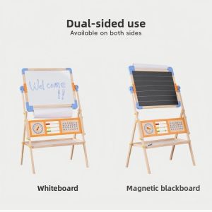 asweets | Children Drawing Board Dual-sided Magnetic Whiteboard Blackboard