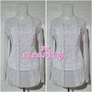 atasan kebaya pesta kebaya kutubaru kebaya modern + longtorso