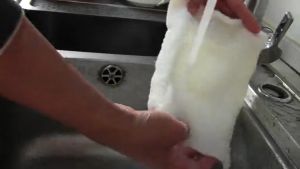 Bamboo Fiber Dish Towel Dishwashing Kitchen Dish Cloth Cleaning Household Tools 竹纤维不沾油洗碗布双层厨房刷碗巾清洁抹布