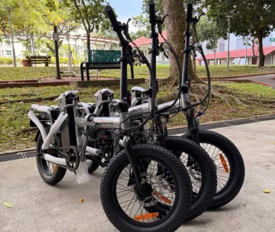 Rain-Proof Fast-Charging Fat-Tyre Ebike - JIMOVE MC-Pro 2.0