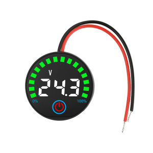 diymore | Mini Battery Level Indicator Voltage Meter Power Charge Indicator Acid/Lithium Battery Charge Indicator Module 12V/24V/36V/48V