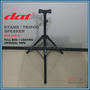STAND TRIPOD SPEAKER 8 10 12 15 18 DAT DSS 520 X TIANG SPEAKER FULL BESI ORIGINAL