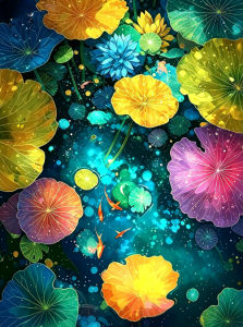 KAYOU | DIY Digital Painting Paint By Numbers Flower Scenery Handpainted Painting Art Picture Artcraft on Canvas Unique Gift