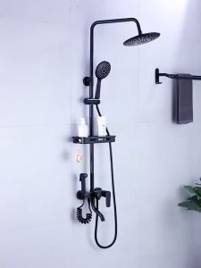 【SUN】Shower set High Intensity Supercharged stainless steel Shower Set For Bathroom Cold and Hot Water Saving Shower Set