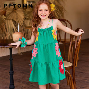 PPTOWN | Summer Thin Sweet Floral Princess Dress