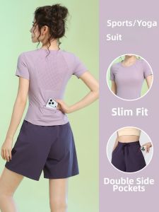 BAISILING | Phone Pocket Breathable Quick Drying Summer Sport Set