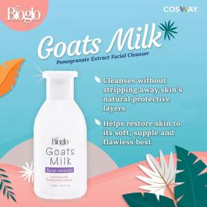 Bioglo Goats Milk with Pomegranate Extract Facial Cleanser