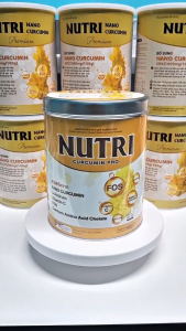 NUTRI CURCUMIN PRO 900g นมสำหรับผู้ป่วยโรคกระเพาะ กรดไหลย้อน ท้องอืดท้องเฟ้อ ช่วยระบบขับถ่าย สูตรใหม่