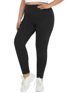 Womens Super Soft Leggings High Waisted Tummy Control No See Through Workout Yoga Running Athletic Push Up Gym Fitness Leggings
