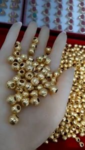 emas titanium cop 916 original malaysia gold necklace transfer bead pendant mens and womens jewelry ramadan gifts 项链