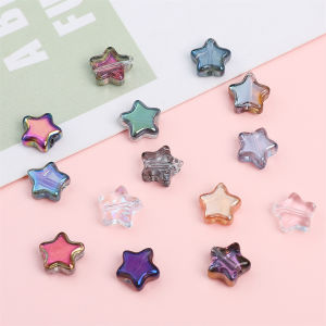 ลูกปัดแก้วสี Aurora ลูกปัดเล็ก สร้อยคอโทรศัพท์ วัสดุ DIY ทำมือ อุปกรณ์เครื่องประดับ เครื่องประดับแบบติดกระดุม