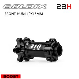 GOLDIX M310 Mountain Bike Hub 28 Holes 36T Ratchet Hub Compatible With Shimano SRAM HG XD MS Freewheel For XC MTB Cycling Parts
