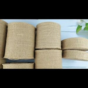 Cuộn ruy băng vải bố dài 5m ruy băng vải đay handmade - NHIỀU SIZE QT201